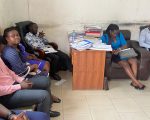 2023 Performance Contract Assessment Team visits Obuasi East District Assembly.